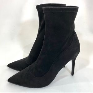 Mark & James By Badgley Mischka Black Sock Boots